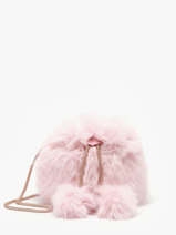 Kids Cross Body Tas Panpan Le voyage en panier Roze kids AHP297