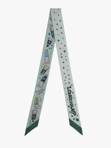 Longchamp Soie gots Foulard Roze