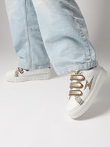 Sneakers Xenia Vanessa wu Wit women BK2803OR-vue-porte