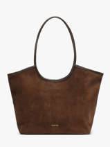 Schoudertas Milan Sude Leder Nat et nin Bruin vintage MILAN