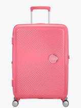 Harde Reiskoffer S Soundbox American tourister Roze soundbox 32G002
