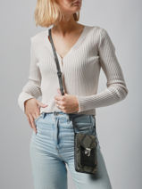 Telefoontas Python Leder Paul marius Zwart python TELEPPYT-vue-porte