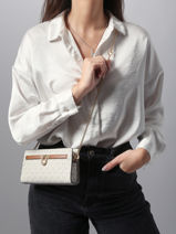 Cross Body Tas Hamilton Michael kors Beige hamilton F5GNXC0B-vue-porte