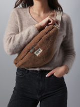 Heuptasje Hindbag Bruin teddy TE-vue-porte