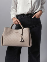 Handtas Phoebe Guess Beige phoebe PD966507-vue-porte