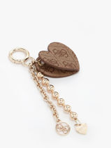 Sleutelhanger Guess Bruin brenton 797P5401-vue-porte