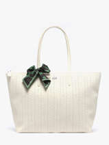 Schoudertas L.12.12 Concept Seasonal Lacoste Wit l.12.12 concept seasonal NF5133SJ