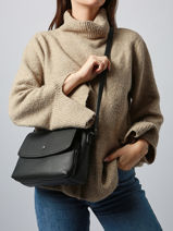 Cross Body Tas Maya Hexagona Zwart maya 2120201-vue-porte