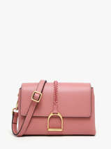 Cross Body Tas S Torsade Leder Etrier Roze torsade ETOS169S