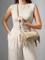 Cross Body Tas Country Etrier Beige country ECOU203S-vue-porte