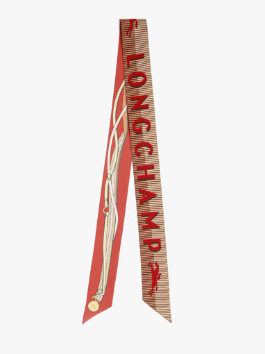 Longchamp Soie gots Sjaal Roze