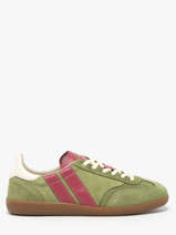 Sneakers Uit Leder Caval Groen women BAPULS17