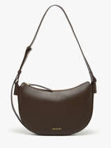 Cross Body Tas Vintage Leder Nat et nin Bruin vintage LUNE