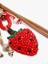 Tashengsel Viamailbag Rood short charm S-vue-porte