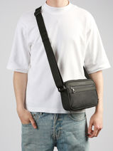 Cross Body Tas Tommy hilfiger Zwart th repreve AM14152-vue-porte