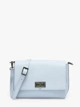 Cross Body Tas Caviar Leder Milano Blauw caviar CA24061