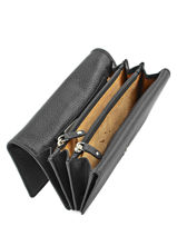 Portefeuille Caviar Leder Crinkles Grijs caviar 14001-vue-porte