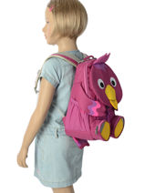 Rugzak Affenzahn Grijs large friends FAL1-vue-porte