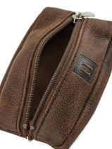 Portemonnee Instinct Leder Hexagona Bruin instinct 667297-vue-porte