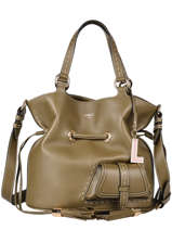 Bucket Bag M Premier Flirt Leder Lancel Groen premier flirt A10110