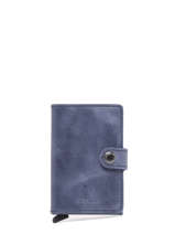 Kaarthouder Vintage Leder Secrid Zwart vintage MV