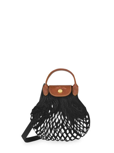 Longchamp Le pliage filet Clutch Beige