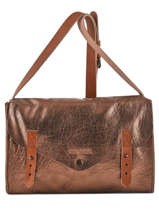 Cross Body Tas L'indispensable Leder Paul marius Roze vintage INDISPEN