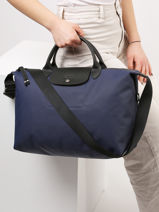Longchamp Le pliage energy Handtas Blauw-vue-porte
