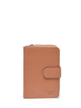 Portefeuille Leder Hexagona Bruin confort 461063