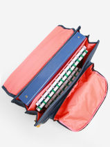 Boekentas 2 Compartimenten Lily Girls Stones and bones Blauw girls G-vue-porte