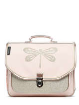 Rugzak 2 Compartimenten Caramel et cie Roze boheme FI