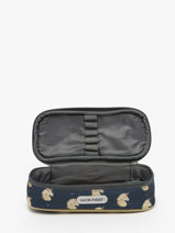 Pennenzak 1 Compartiment Jack piers Roze jp boys PC022-vue-porte