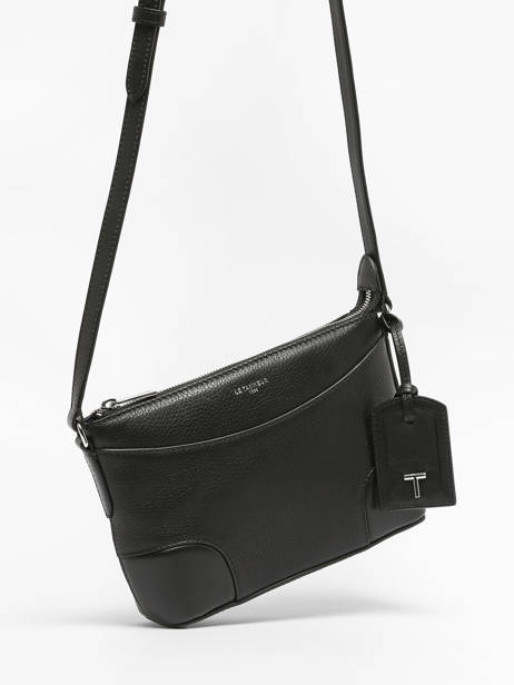Cross Body Tas Romy Leder Le tanneur Zwart romy TROM1101 ander zicht 2