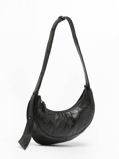 Cross Body Tas S Sosoomao Leder Etrier Zwart sosoomao ECSO057S ander zicht 2