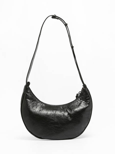 Cross Body Tas S Sosoomao Leder Etrier Zwart sosoomao ECSO057S ander zicht 4