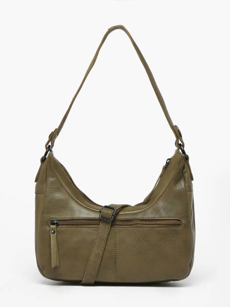 Schoudertas Four Seasons Leder Milano Groen four seasons SOPLB062 ander zicht 4