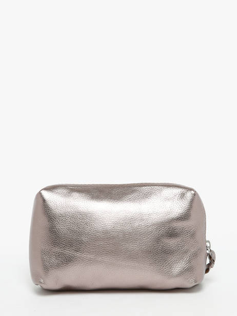 Etui Leder Paul marius Zilver vintage ADELE ander zicht 2