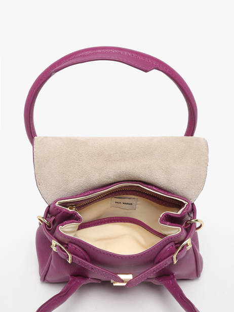 Handtas Colette Xs Art Déco Leder Paul marius Violet la suite art deco COLEXART ander zicht 3