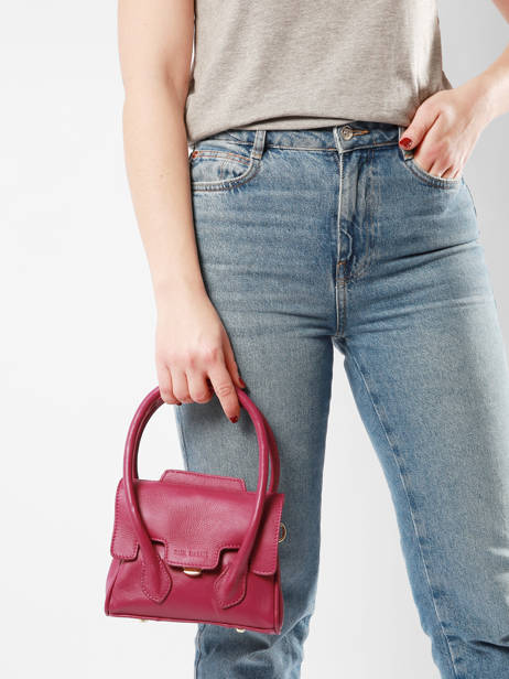 Handtas Colette Xs Art Déco Leder Paul marius Violet la suite art deco COLEXART ander zicht 1