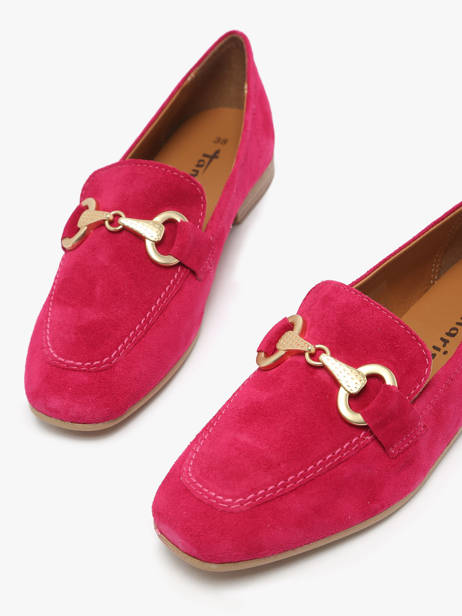Mocassins Uit Leder Tamaris Roze accessoires 42 ander zicht 1
