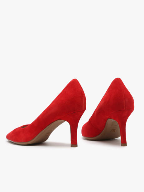 Pumps Uit Leder Tamaris Rood accessoires 40 ander zicht 3
