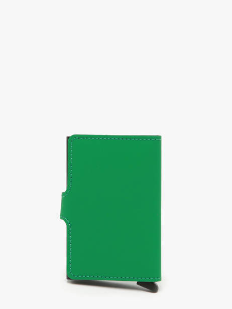 Kaarthouder Leder Secrid Groen matte MM ander zicht 3