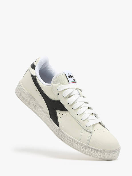Sneakers Game Low Wax Uit Leder Diadora Wit unisex 178301 ander zicht 1