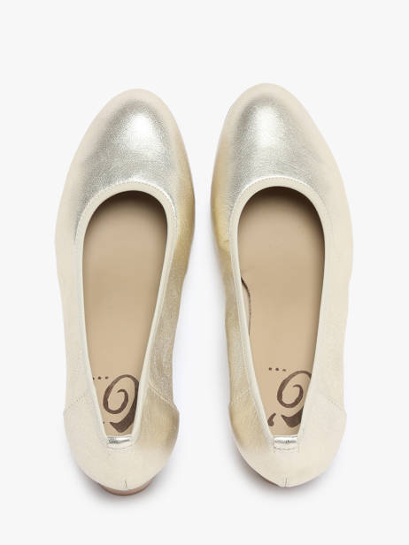 Pumps Uit Leder Rock and rose Goud accessoires 510TP ander zicht 3