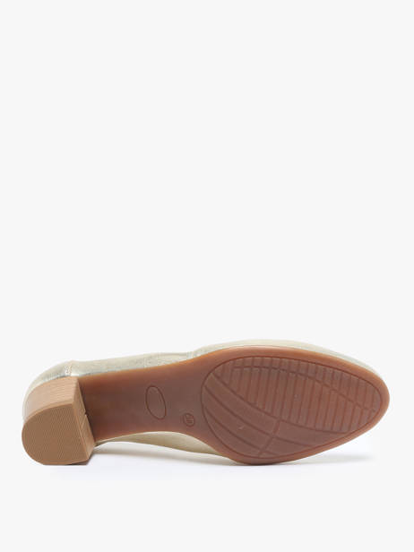 Pumps Uit Leder Rock and rose Goud accessoires 510TP ander zicht 5