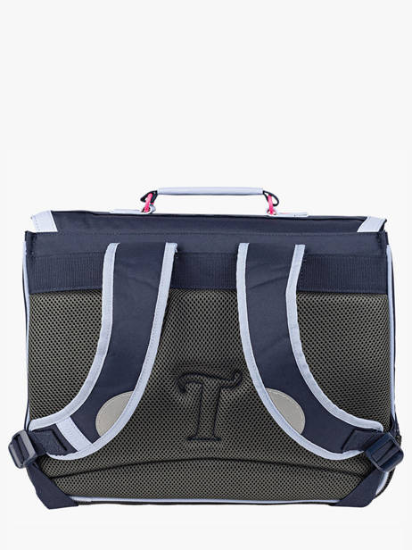 Boekentas 2 Compartimenten Tann's Blauw les fantaisies f 38249 ander zicht 4