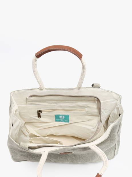 Handtas Naturel Le voyage en panier Beige naturel PM807 ander zicht 3