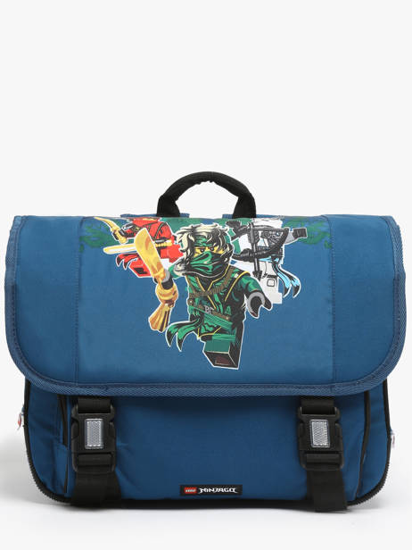 Boekentas 2 Compartimenten Lego Blauw ninjago into the unknown 23