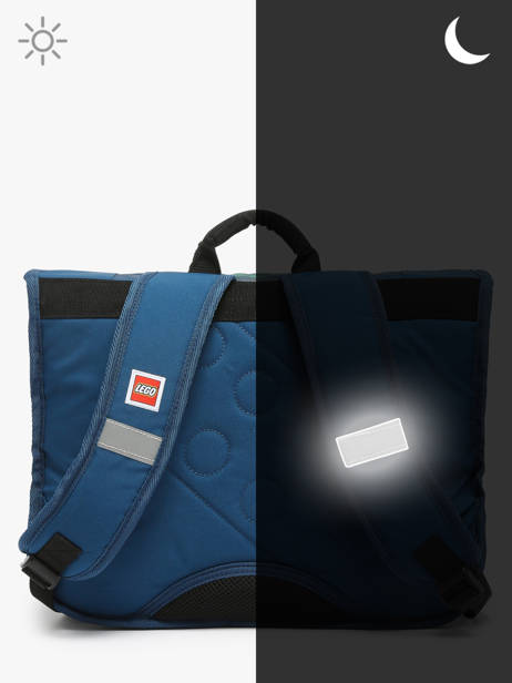 Boekentas 2 Compartimenten Lego Blauw ninjago into the unknown 23 ander zicht 5