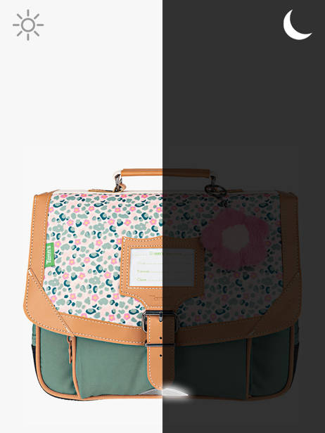 Boekentas 1 Compartiment Tann's Veelkleurig les fantaisies f 32267 ander zicht 6